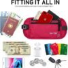 Money Belt For Travel Wallet Belt Passport Holder Travel Pouch to Protect You With RFID Transmissions –Secure, Hidden - Image 4