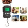 YAGSUW Portable Electronic Hook Scale Digital Hanging Bag Luggage Weight Scale Fishing Scale with Measuring Tape 165Lb Black - Image 5