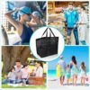 Mesh Beach Bag - Large Beach Tote Bag for Family Beach Bag for Toys & Vacation Essentials - Image 8