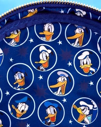 Loungefly Disney Donald Duck 90th Anniversary Mini-Backpack, Amazon Exclusive - Image 10