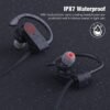Bluetooth Wireless Headphones 16H Playtime Earbuds with Mic Stereo in-Ear Earphones, IPX7 Waterproof Sports Sound Isolation Headsets for Running, Gym, Workout - Image 5