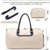 JFFD Travel Duffle Bag, Weekender Bag for Women, Carry on Overnight Bag with Shoe Compartment, Gym Duffel Bag with Wet Pocket, Mommy Hospital Bags for Labor and Delivery - Image 2
