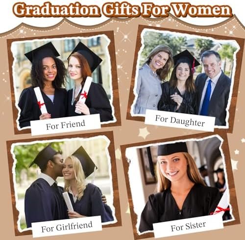 YOOLIFE Graduation Gifts 2024 Makeup Bag, Graduation Gifts for Women Initial Bag Cute Makeup Bag Pouch Sister Graduation Gift Class of 2024 Gifts Teen Graduation Gifts for Girls Daughter Gard Gifts H - Image 5