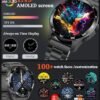 Smart Watches for Men(Answer/Dial Calls),1.43'' AMOLED Always-on Display,Fitness Tracker with Heart Rate/SpO2/Sleep Monitor,400mAh/120 Sports Modes/ IP68 Waterproof Military Smartwatch for IOS Android - Image 3