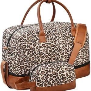 Travel Bags for Women Carry on Luggage Duffle Bag With Travel Toiletry Bag for Women & Mother's Day Gifts