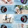 Smart Watches for Men, 1.43" AMOLED Smartwatch for Android iPhone, Answer/Make Call & Voice Assistant, 24H Heart Rate, Sleep Monitor, Activity Trackers, 100+ Sport Modes, IP68 Waterproof, Black - Image 3