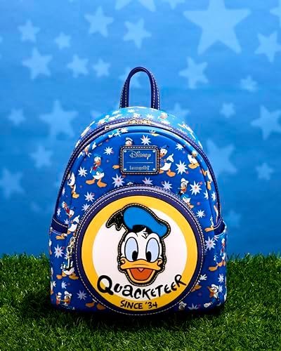 Loungefly Disney Donald Duck 90th Anniversary Mini-Backpack, Amazon Exclusive - Image 7