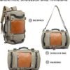 KAKA Wear-resistant Durable Backpack,Duffle Bag Travel Carry On Backpack - Image 3