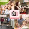Upgrade Kids Camera,Gifts for Boys and Girls of Age 3-9, 1080P HD Digital Video Cameras for Toddler, 20M high -Definition Digital Camera, Suitable for Portable Toys with 32GB SD Card-Pink - Image 5