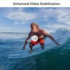AKASO Brave 7 LE 4K30FPS 20MP WiFi Action Camera with Touch Screen EIS 2.0 Zoom Remote Control 131 Feet Underwater Camera with 2X 1350mAh Batteries Support External Microphone Vlog Camera - Image 5