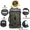 KAKA Travel Backpack, Carry On Backpack Durable Convertible Duffle Bag Fit for 15.6 Inch Laptop for Men and Women(Medium 35L) - Image 3