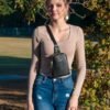 INICAT Small Sling Bag Fanny Packs Crossbody Bags Gifts for Women Men - Image 2