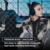 Sony ULT WEAR Noise Canceling Wireless Headphones with Alexa Built-in, Massive Bass and Comfortable Design, Black - Image 4