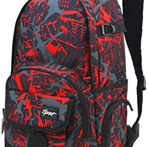 rickyh style School Backpack Travel Bag for Men & Women Lightweight College Back Pack with Laptop Compartmen