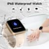 Smart Watch for Men Women,Alexa Built-in Smartwatch(Answer/Make Calls),1.83" HD Fitness Tracker,IP68 Waterproof 100+ Sport Mode Activity Tracker,Heart Rate SpO2 Sleep Monitor,iOS Android Compatible - Image 6