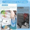 8 Pack Silicone Bottle Covers,Silicone Travel Essentials for Women Men,Reusable Accessories Luggage for Travel Size Toiletries, Elastic Sleeves for Leak Proofing,Cruise Ship Essentials… - Image 4
