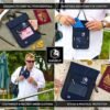 Travel Neck Wallet with RFID Blocking – Passport Holder Neck Pouch for Men and Women to Keep Documents Safe - Image 4