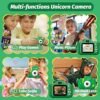 Upgrade Dinosaur Kids Camera, Christmas Birthday Gifts for Girls Boys 3-12, 1080P HD Selfie Digital Video Camera for Toddlers, Cute Portable Little Girls Boys Gifts Toys for 3 4 5 6 7 8 9 Years Old - Image 2