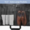 6.5" Gusseted Heavy Duty Garment Bags for Travel 43" Suit Bags for Closet Storage Hanging Clothes Bag with Pockets Mens Suit Holder for Shirts, Coats, Dresses, 2 Pack - Image 4