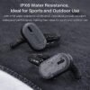TOZO OpenBuds Lightweight True Open Ear Wireless Earbuds with Multi-Angle Adjustment, Bluetooth 5.3 Headphones with Dual-Axis Design for Long-Lasting Comfort, Crystal-Clear Calls for Driving, Black - Image 5