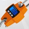 Digital Luggage Scale 300kg/660lb Hanging Baggage Scale with Backlit LCD-Display Portable Suitcase Weighing Scale Digital Hanging Scale 660lb for Weighing - Image 5