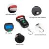 Portable Luggage Scale 110 Lbs Travel Digital Hanging Scales 50kg with Hook for Household ABS Material Digital Hanging Scale Grams - Image 6