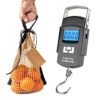 Portable Electronic Hook Scale Digital Hanging Bag Luggage Weight Scale Fishing Scale with 4 Units for Household Digital Fish Scale - Image 3