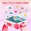 Interactive Kids Smartwatch with 14 Puzzle Games for Girls Ages 4-12, HD Touch Screen, Music Player, Camera, TF Card Slot, 12/24 hr - Pink - Image 5