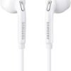 SAMSUNG Samung Wired Earbuds Original 3.5mm in-Ear Headphones Galaxy S10, S10 Plus, S10e Plus, Note 10, A71, A31 - Microphone & Volume Remote - Includes Black Velvet Carrying Pouch - White - Image 4
