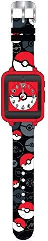 Pokemon Pokeball Touchscreen Kids Smart Watch by Accutime - Red Interactive Educational Toy Watch with Camera, Alarm, Calculator for Boys & Girls - POK4230AZ - Image 2