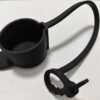 EV Charger Plug Port Cover with Adjustable Zip Ties - Dust Resistant J1772 Plug Protective Cover, Replacement Dust Cap/Cover for J1772 Connector - Image 3