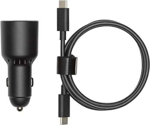 Original 65W Car Charger USB-C/USB-A Output Port for DJI Mavic 3 and DJI Mavic 3 Cine Drone Accessories Intelligent Flight Battery with Luckybird USB Reader