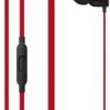 beats urBeats3 Earphones with Lightning Connector- The Decade Collection - Black-Red (Renewed)