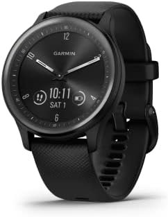 Garmin vivomove Sport, Hybrid Smartwatch, Health and Wellness Features, Touchscreen, Black - Image 3