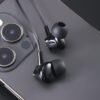 Wired Earbuds Headphones with Microphone Noise Isolating Stereo Bass in-Ear Earphones – for Smartphones, Tablets, Schools, Ipads, Multiuse - 3.5mm Plug in Audio Jack - Black - Image 5