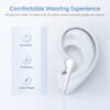 2 Pack-Earbuds for iPhone Headphones Wired with Earphones [MFi Certified](Built-in Microphone & Volume Control) Noise Isolating Headsets Support for iPhone 14/13/12/11/XR/XS/X/8/7/SE/Pro/Pro Max - Image 4