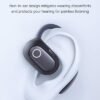 Baseus Open Ear Headphones with Directional Acoustics, Punchy Bass, Stable Fit, Ultra-Light Weight, IPX4 Waterproof, ENC Mics, Bluetooth 5.3 Wireless Earbuds for Running, Workout, Gym - Eli Sport 1 - Image 2