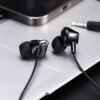 Wired Earbuds Headphones with Microphone Noise Isolating Stereo Bass in-Ear Earphones – for Smartphones, Tablets, Schools, Ipads, Multiuse - 3.5mm Plug in Audio Jack - Black - Image 4