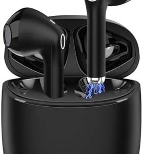 1 Hora Wireless Earbuds Bluetooth 5.3, Sports Headphones Deep Bass in-Ear Earphones, Premium Sound with Charging Case, Compatible with iPhone, Android Smartphone, Tablet, Laptop