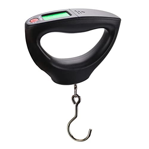 Portable Scale Digital LCD Display 10g-50kg Electronic Luggage Hanging Suitcase Travel Weighs Baggage Bag Weight Digital Scale Grams Kitchen for Body-Weight with App- Rechargeable Ounces with