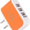 3pcs USB Orange.a S/Universal Fast with Ac More Outlet Ports Three Power and for/Adapter Us Charger Tablets/Charge Nexus/Led/Wall Light Plug/ - Image 2