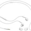 SAMSUNG Samung Wired Earbuds Original 3.5mm in-Ear Headphones Galaxy S10, S10 Plus, S10e Plus, Note 10, A71, A31 - Microphone & Volume Remote - Includes Black Velvet Carrying Pouch - White - Image 5