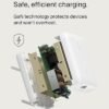 Belkin BoostCharge Pro 4-Port USB-C GaN Wall Charger, 200W Multi-Port Charger w/USB-C PD 3.1 Fast Charge + 5ft Power Cord for MacBook Pro, iPhone 15 Series, iPad Pro, Galaxy S24, Google Pixel, & More - Image 5