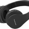 PowerLocus Wireless Bluetooth Over-Ear Stereo Foldable Headphones, Wired Headsets Rechargeable with Built-in Microphone for iPhone, Samsung, LG, iPad (Black) - Image 9