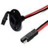 12AWG SAE Cable Connector, Solar Weatherproof SAE Quick Connect Solar Panel Mount, SAE Power Socket Sidewall Port,Universal Flush-Mountable Connector for Battery Charger 30cm（2PCS） - Image 4