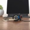 Koss KPH40 Utility On-Ear Headphones, Detachable Interchangeable Cord System, Ultra Lightweight Design (Rhythm Beige) - Image 4