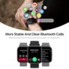 Smart Watch for Men Women - Answer/Make Calls/Quick Text Reply/AI Control, 1.83" for iPhone Samsung Android Phones Compatible IP68 Smartwatch Heart Rate Blood Oxygen Fitness Tracker (Black) - Image 2