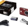 Kodak PIXPRO FZ45 16MP Digital Camera 4X Optical Zoom 27mm Wide Angle 1080P Full HD Video 2.7" LCD Camera (Red) + 64GB Card and Reader + Case + Memory Wallet + Tripod + Cleaning Bundle - Image 4