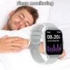 Smart Watch(Answer/Make Call) 1.83" Smart Watches for Men Women IP67 Waterproof, 100+ Sport Modes Fitness Tracker Watch Heart Rate Sleep Monitor Pedometer Smartwatch for Android iOS (Black) - Image 6