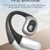 Open-Ear Headphones, Ultra Comfort Open Ear Earbuds, Open Ear Headphones Wireless Bluetooth for Snug Fit, Ergonomic Ear Hook, Balanced Sound, IPX7 Waterproof, 40H Playtime, Bluetooth 5.3, Clear Calls - Image 3